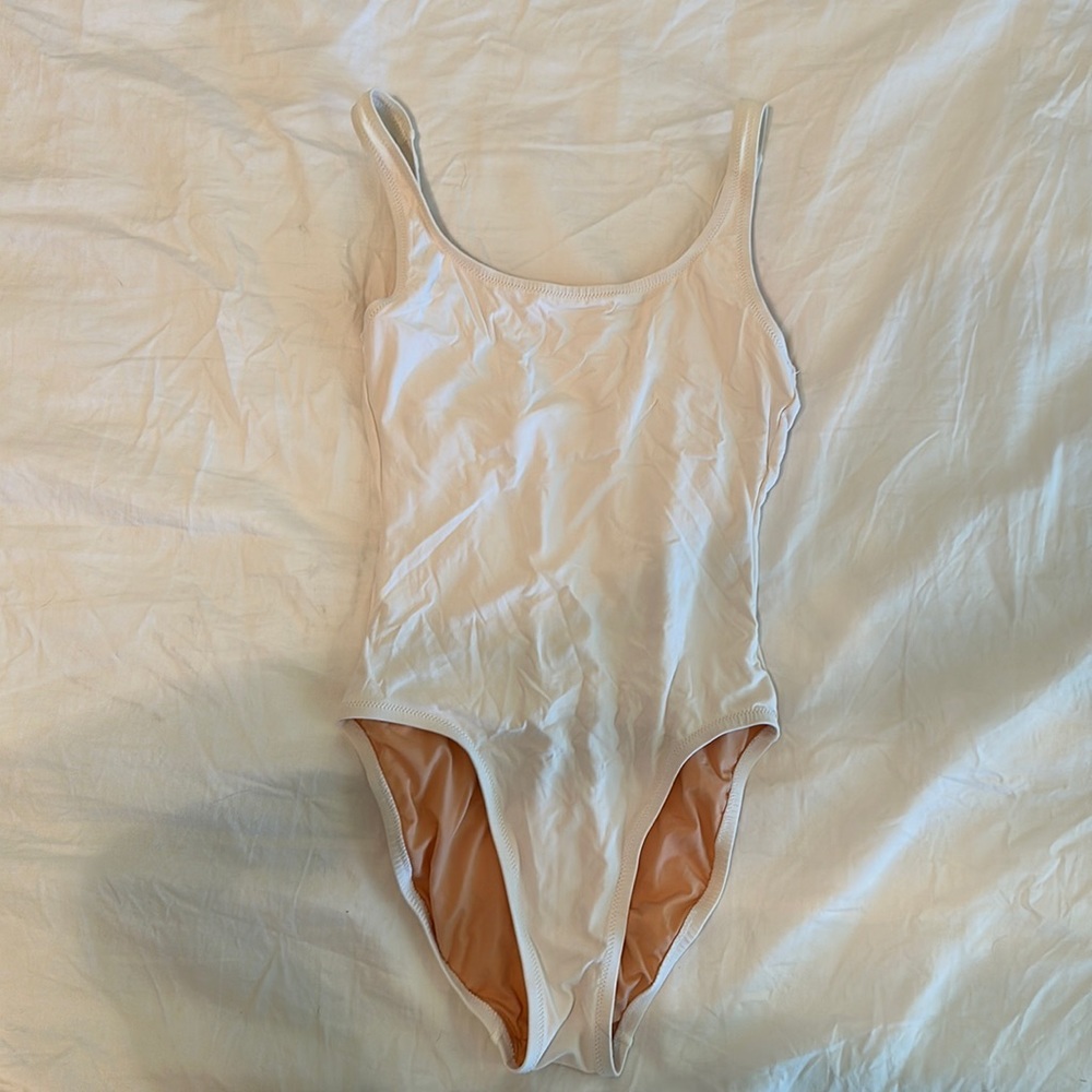 JCrew scoop back one piece